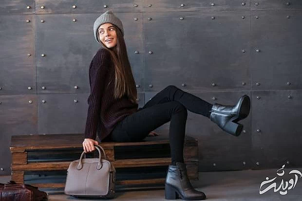 نیم بوت پاشنه دار